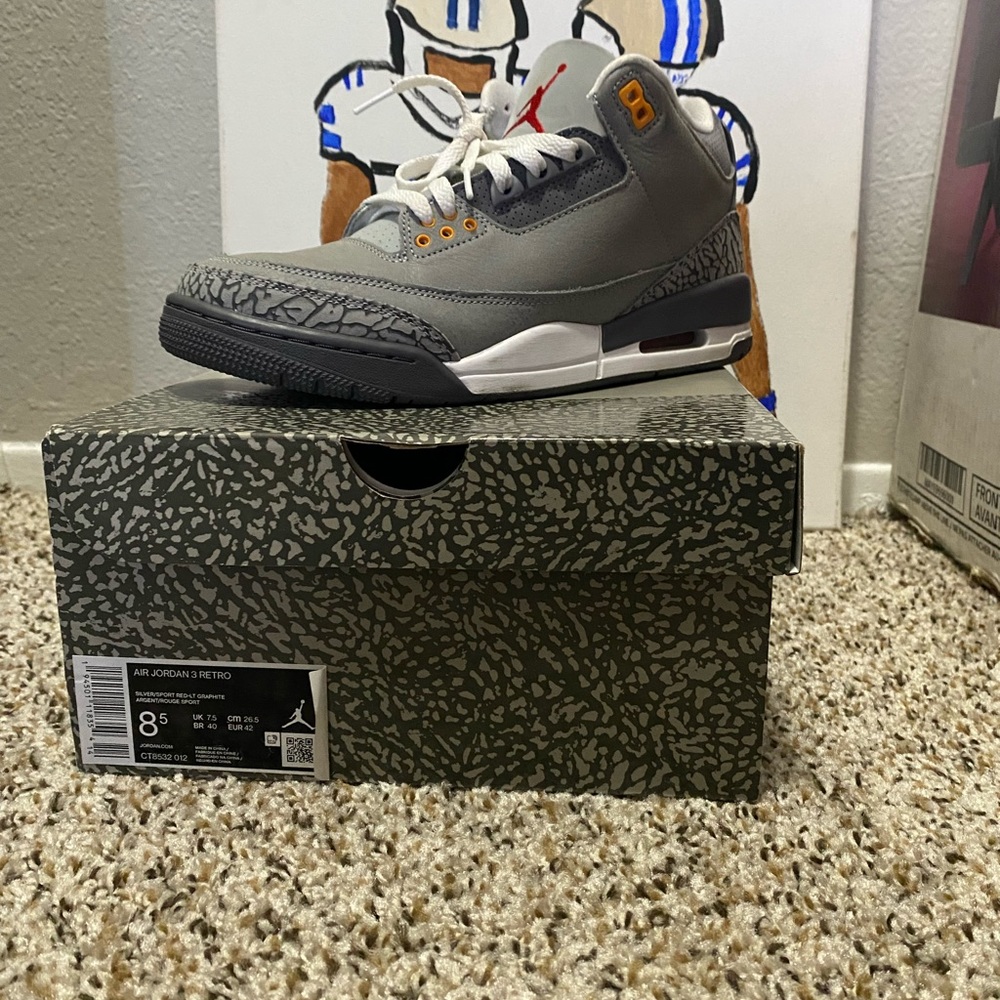 Jordan 3 “Cool Grey”